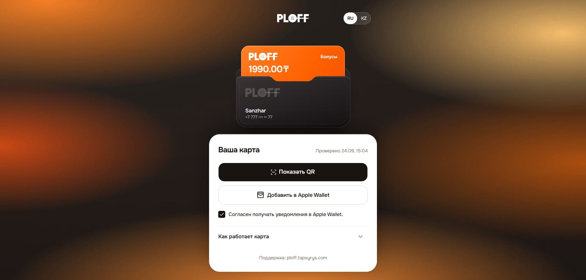 Self-service order and payment stand